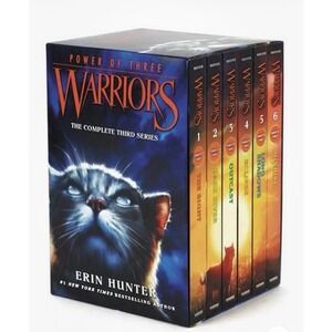 Warriors: Power of Three Box Set: Volumes 1 to 6 by Erin Hunter (English) Paperb